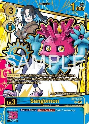 Sangomon (Rare Pull) — Dawn of Liberator