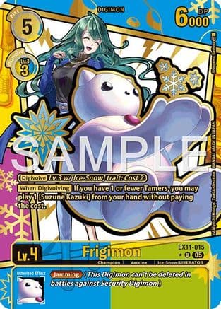 Frigimon (Rare Pull) — Dawn of Liberator