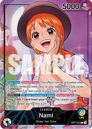 Nami (Whole Cake Island Arc) — One Piece Promotion Cards