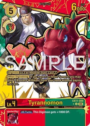 Tyrannomon (Rare Pull) — Dawn of Liberator