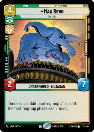 Max Rebo - Encore! — A Lawless Time