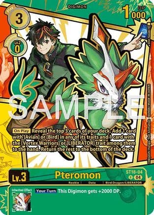 Pteromon (Rare Pull) — Dawn of Liberator