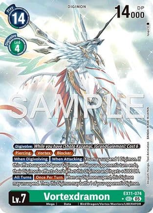 Vortexdramon (Alternate Art) — Dawn of Liberator