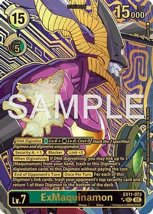 ExMaquinamon (Rare Pull) — Dawn of Liberator