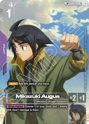 Mikazuki Augus (SP) (C+) — Steel Requiem