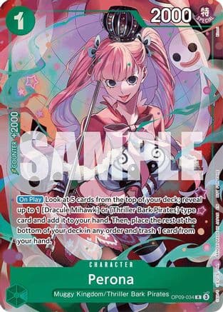 Perona - OP09-034 — Extra Booster: One Piece Heroines Edition
