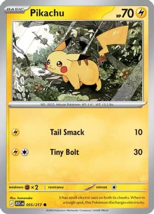 Pikachu — ME: Ascended Heroes