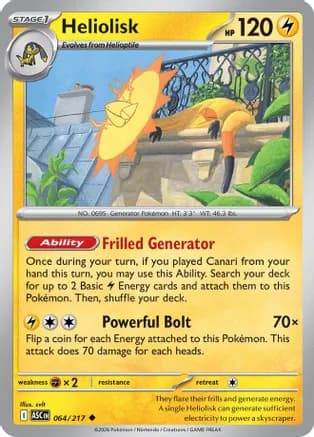 Heliolisk - 064/217 — ME: Ascended Heroes
