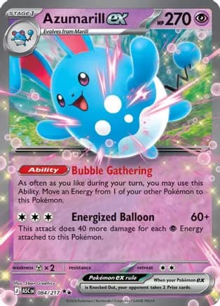 Azumarill ex — ME: Ascended Heroes