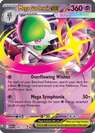 Mega Gardevoir ex — ME: Ascended Heroes Pokémon TCG card by takuyoa