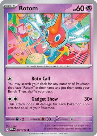 Rotom — ME: Ascended Heroes Pokémon TCG card by mingo