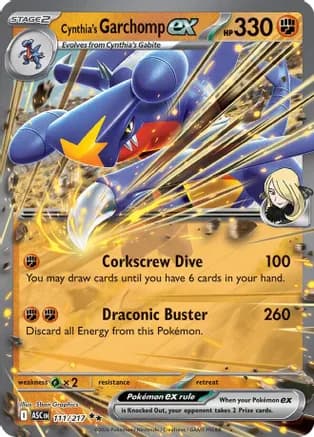 Cynthia's Garchomp ex — ME: Ascended Heroes