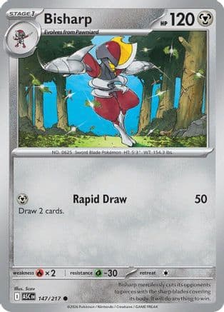 Bisharp — ME: Ascended Heroes Pokémon TCG card by Scav