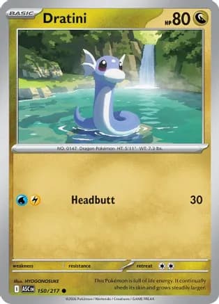 Dratini — ME: Ascended Heroes Pokémon TCG card by HYOGONOSUKE