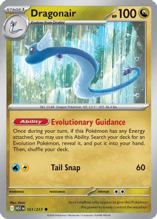 Dragonair — ME: Ascended Heroes Pokémon TCG card by Gemi