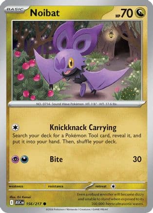 Noibat — ME: Ascended Heroes Pokémon TCG card by Eri Kamei