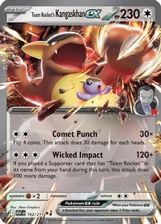 Team Rocket's Kangaskhan ex — ME: Ascended Heroes