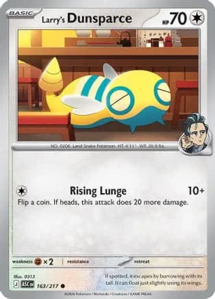 Larry's Dunsparce — ME: Ascended Heroes Pokémon TCG card by 0313