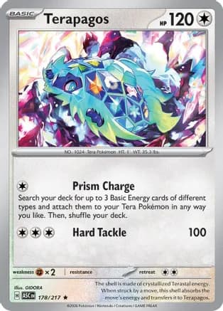 Terapagos — ME: Ascended Heroes Pokémon TCG card by GIDORA
