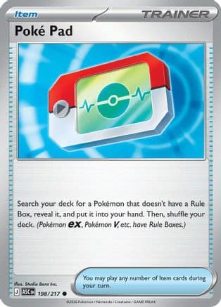 Poke Pad — ME: Ascended Heroes Pokémon TCG card by Studio Bora Inc.