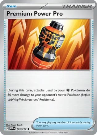 Premium Power Pro — ME: Ascended Heroes Pokémon TCG card by Toyste Beach