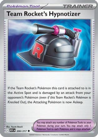 Team Rocket's Hypnotizer — ME: Ascended Heroes Pokémon TCG card by Toyste Beach