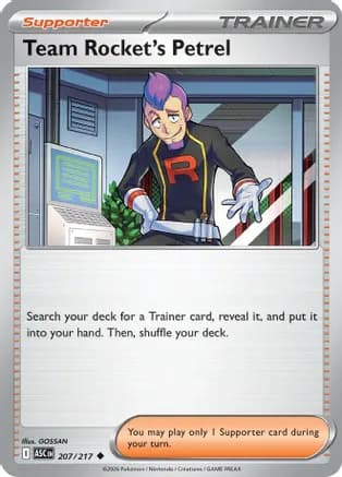 Team Rocket's Petrel — ME: Ascended Heroes Pokémon TCG card by GOSSAN
