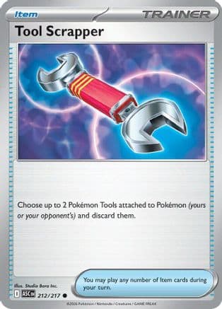 Tool Scrapper — ME: Ascended Heroes Pokémon TCG card by Studio Bora Inc.