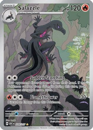 Salazzle - 224/217 — ME: Ascended Heroes Pokémon TCG card by Dsuke