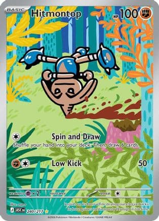 Hitmontop - 240/217 — ME: Ascended Heroes Pokémon TCG card by osare