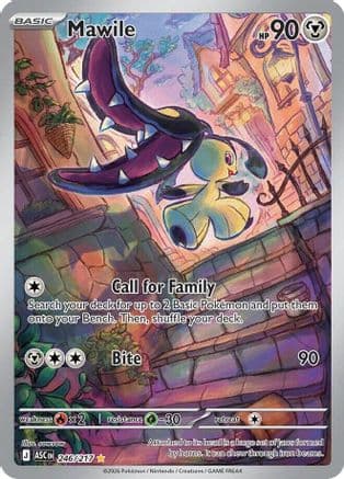 Mawile - 246/217 — ME: Ascended Heroes Pokémon TCG card by sowsow