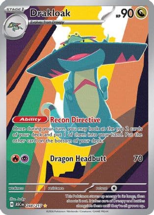 Drakloak - 248/217 — ME: Ascended Heroes Pokémon TCG card by Jerky