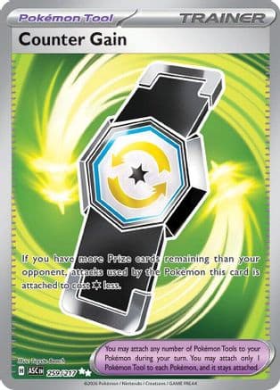 Counter Gain - 259/217 — ME: Ascended Heroes Pokémon TCG card by Toyste Beach