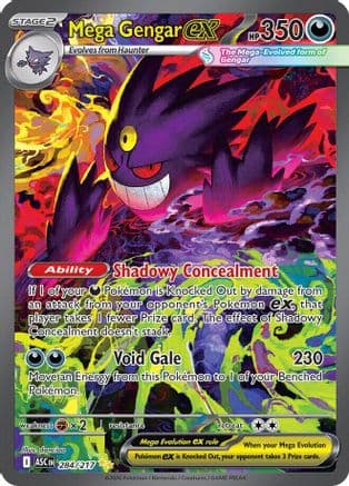 Mega Gengar ex - 284/217