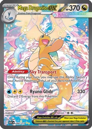 Mega Dragonite ex - 290/217 — ME: Ascended Heroes