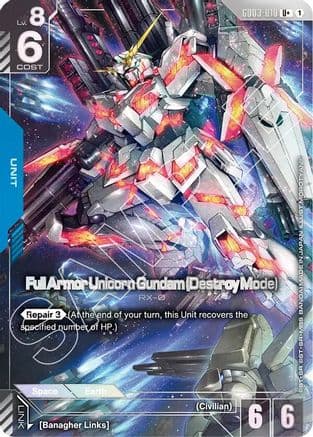 Full Armor Unicorn Gundam (Destroy Mode) (U+) — Steel Requiem