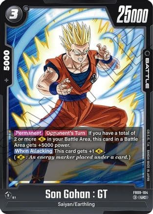 Son Gohan : GT - FB09-104 — Dual Evolution