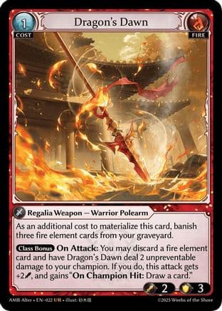 Dragon's Dawn — Mortal Ambition Alter Edition