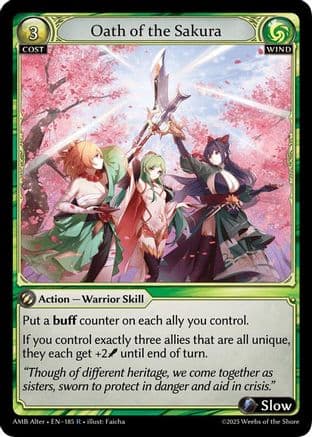 Oath of the Sakura — Mortal Ambition Alter Edition