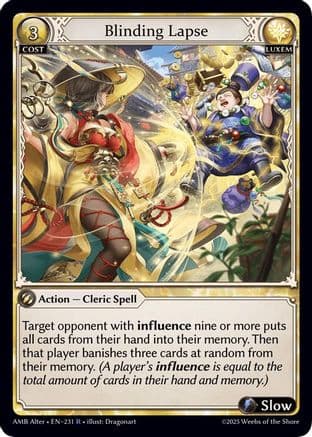 Blinding Lapse — Mortal Ambition Alter Edition