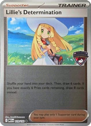 Lillie's Determination (Regional Championships) — League & Championship Cards
