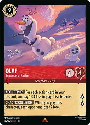 Olaf - Snowman of Action — Winterspell