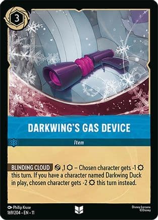 Darkwing's Gas Device — Winterspell