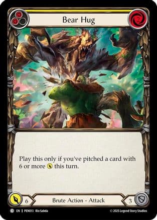 Bear Hug (Yellow) — Compendium of Rathe