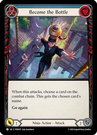 Become The Bottle (Blue) — Compendium of Rathe