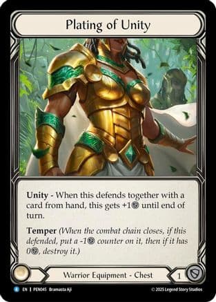 Plating Of Unity — Compendium of Rathe Flesh and Blood card by Granadasy