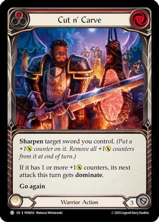 Cut N Carve (Red) — Compendium of Rathe