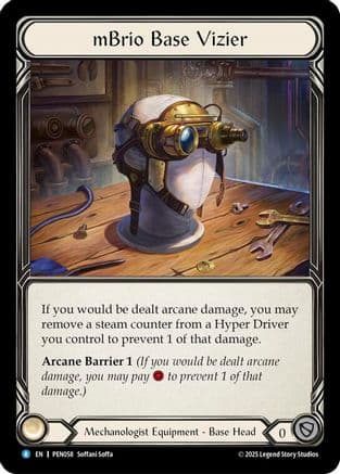 Mbrio Base Vizier — Compendium of Rathe Flesh and Blood card by sutthizhak