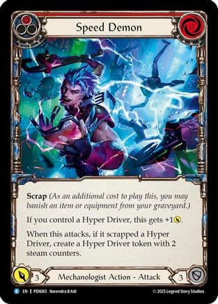 Speed Demon (Red) — Compendium of Rathe