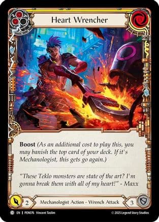 Heart Wrencher (Yellow) — Compendium of Rathe